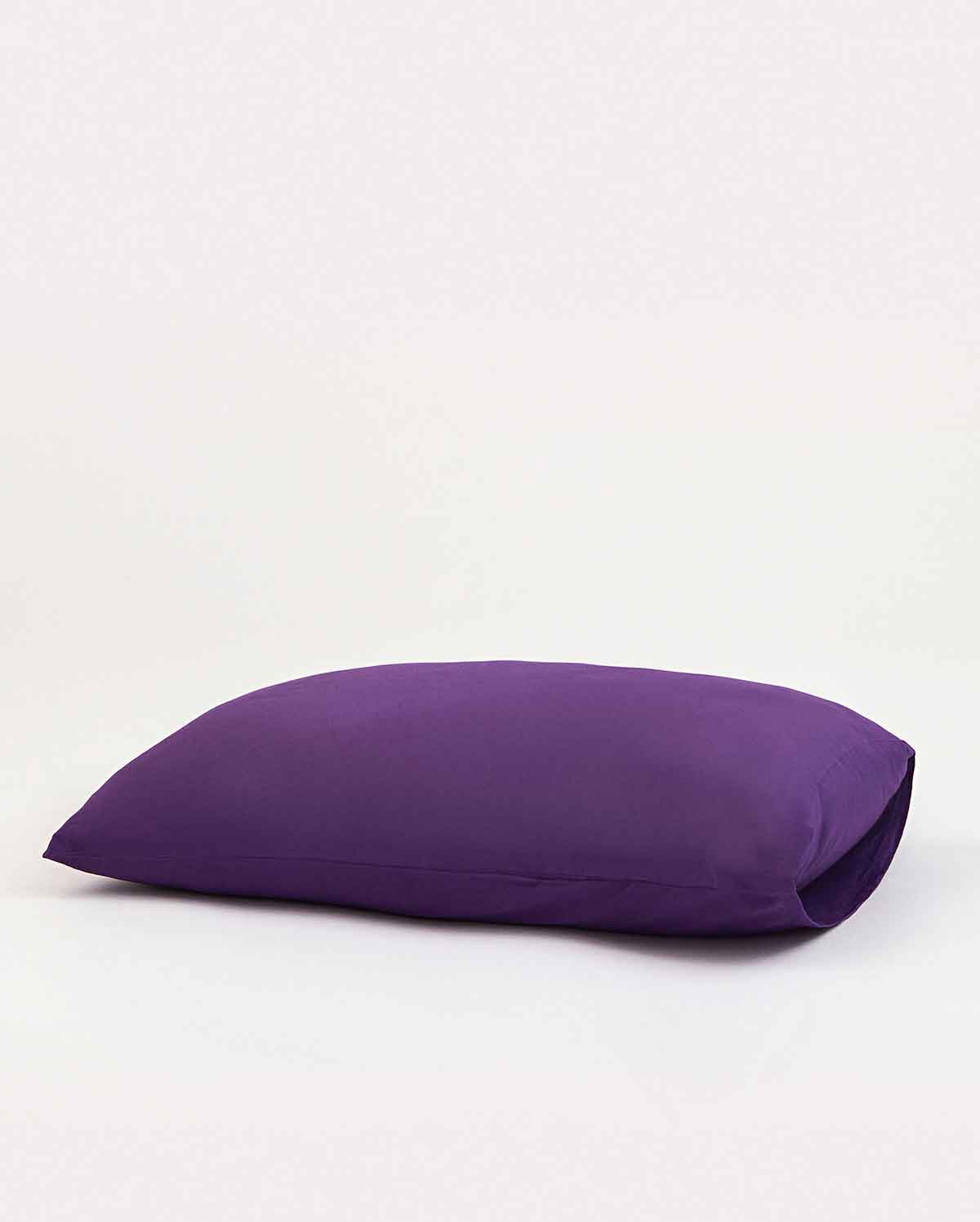 Classic Percale Pillowcase 2pcs - Purple