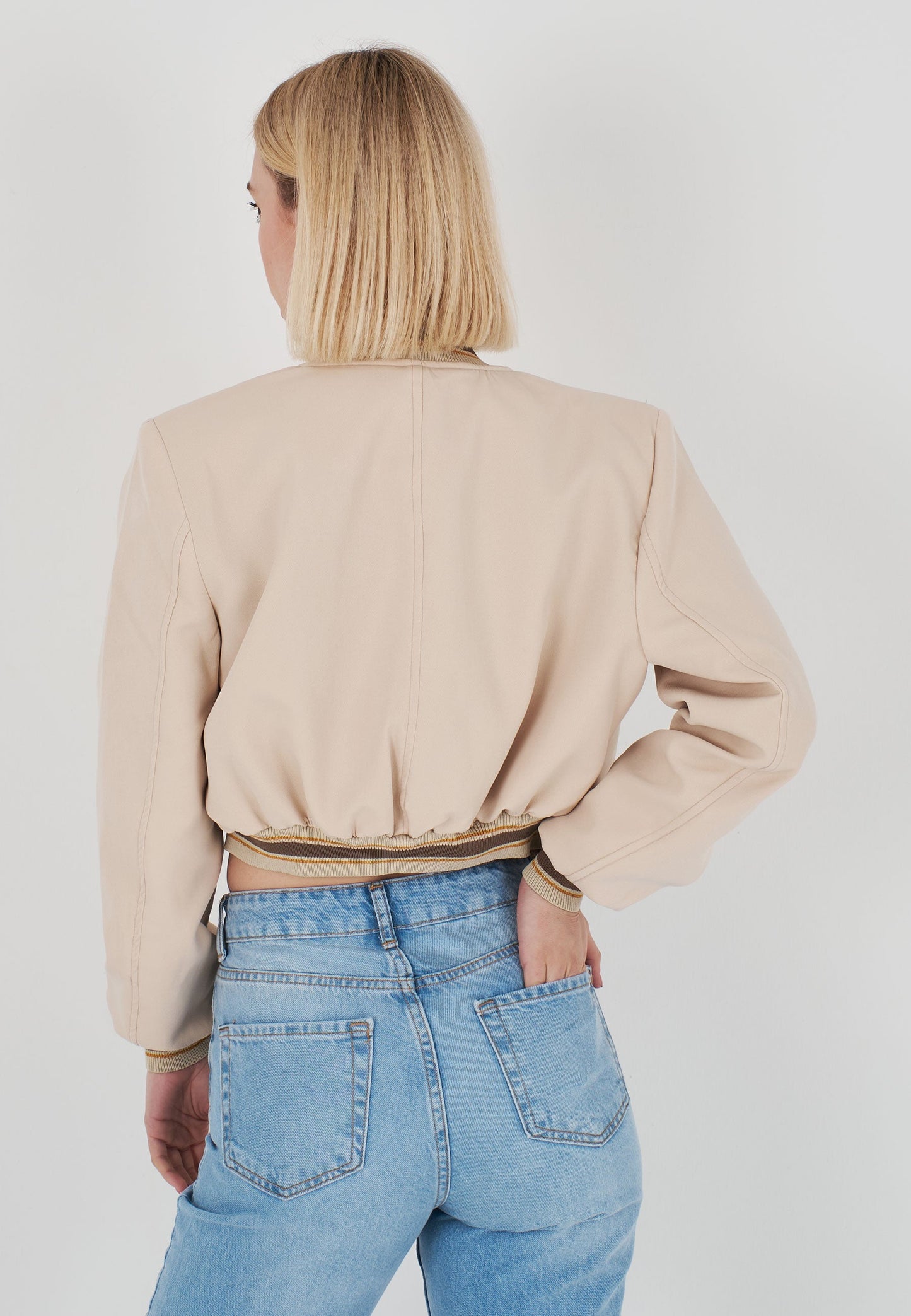 Ribbed Lined Jacket