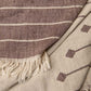 Cotton Southwestern Peshtemal Towel - Wine
