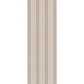 Striped Runner - Beige & Blue