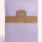 Sateen Stripe - Core Bedding Set - Lilac & White