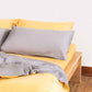 Lavish Sateen Pillowcase 2pcs - Dove Grey
