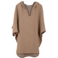 Cocoon Cotton Poncho-Sunset