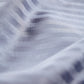 Sateen Stripe Flat Sheet Set - Dark Grey