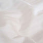 Sateen Stripe Duvet Cover - White