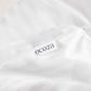 Sateen Stripe - Core Bedding Set (Flat) - White