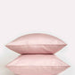 Lavish Sateen Pillowcase 2pcs - Nude Pink