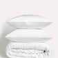 Lavish Sateen - Duvet Cover Set - White