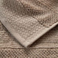 Cotton Velvet Towel Set - Dark Chocolate (2 Towels)
