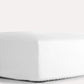 Super Sateen Fitted Sheet - White - Ocoza