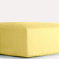 Classic Percale Fitted Sheet - Yellow - Ocoza