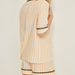 Cotton Woven Pyjama Set - Yellow